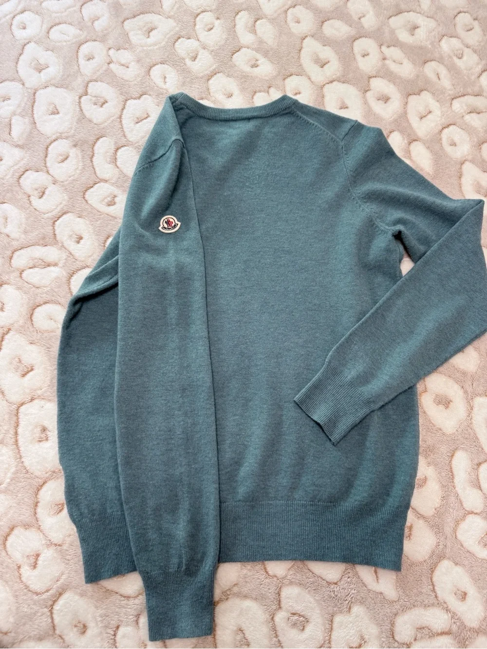Moncler Men's Crewneck Sweater - Teal